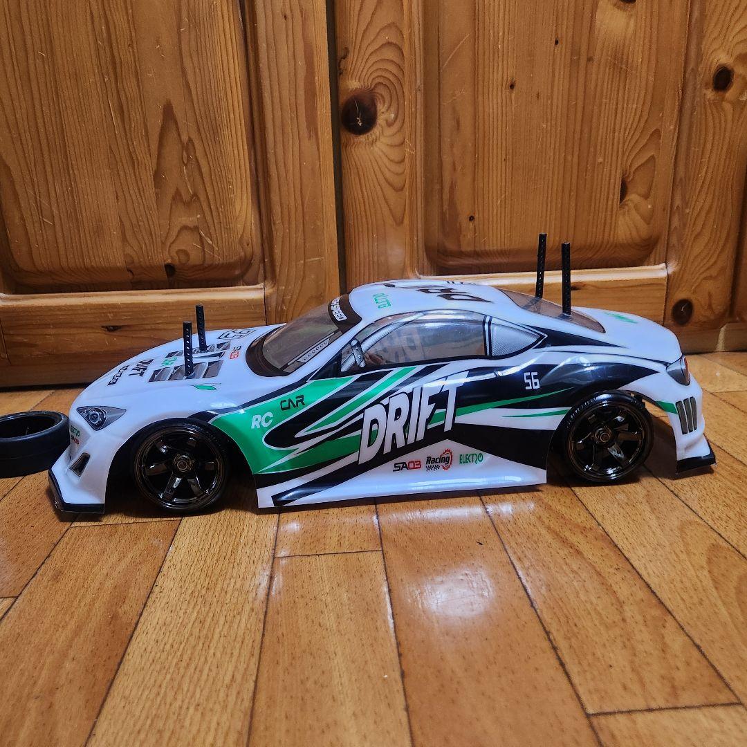 ■専用■　　　タミヤ ドリフト ラジコン フルセット　TT01　白　86