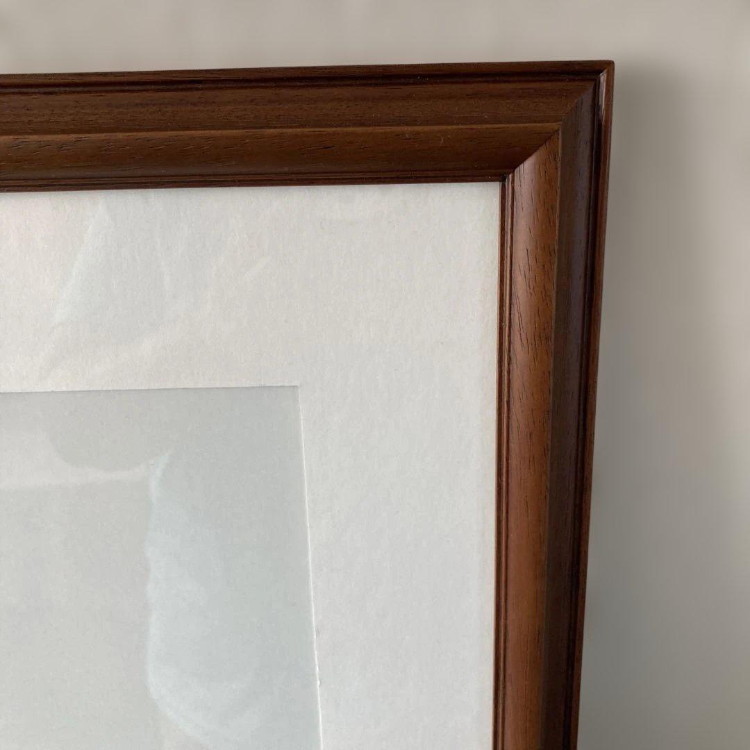 額縁(小全紙) 春日、茶