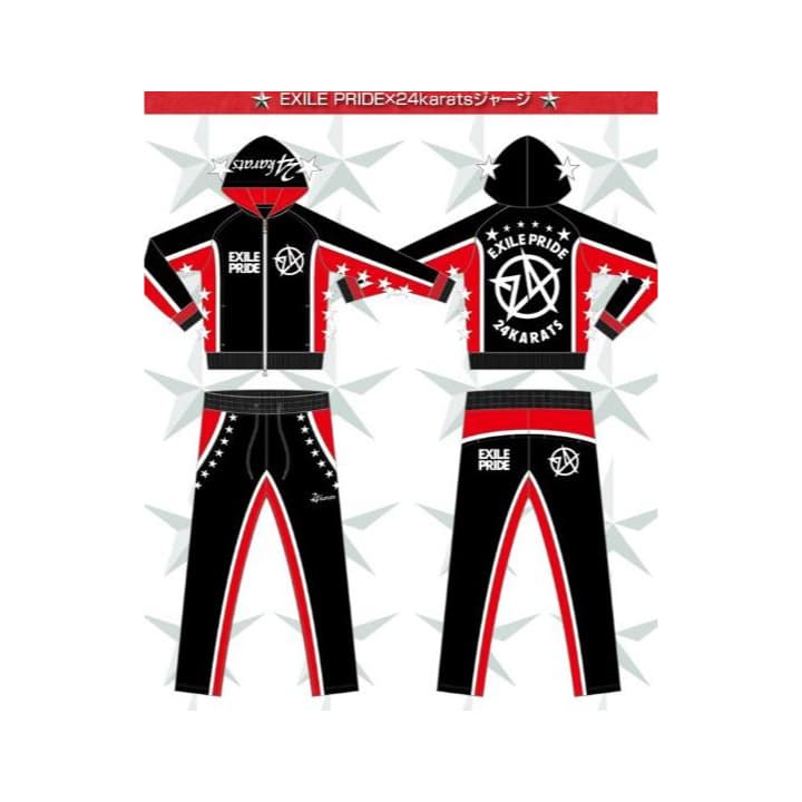 ☆値下げ☆EXILE PRIDE×24karats セットアップ M