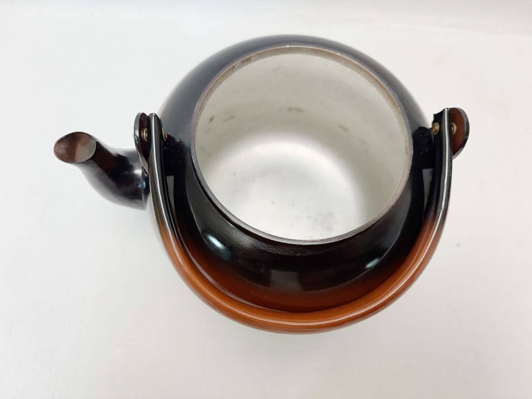 ほぼ未使用 茶道具 やかん 腰黒やかん 水注 薬缶 煎茶道具 表千家 紙箱