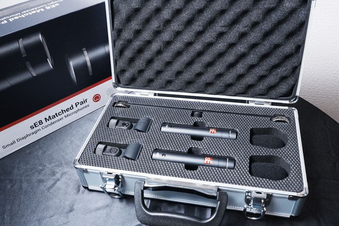 SE8 カーディオイド Matched Pair コンデンサーマイク 2本1組