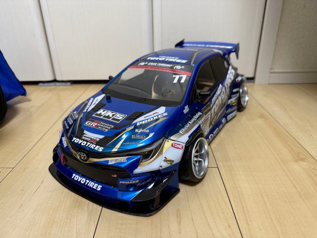 アディクション　GRカローラ　toyotires 松山北斗選手仕様