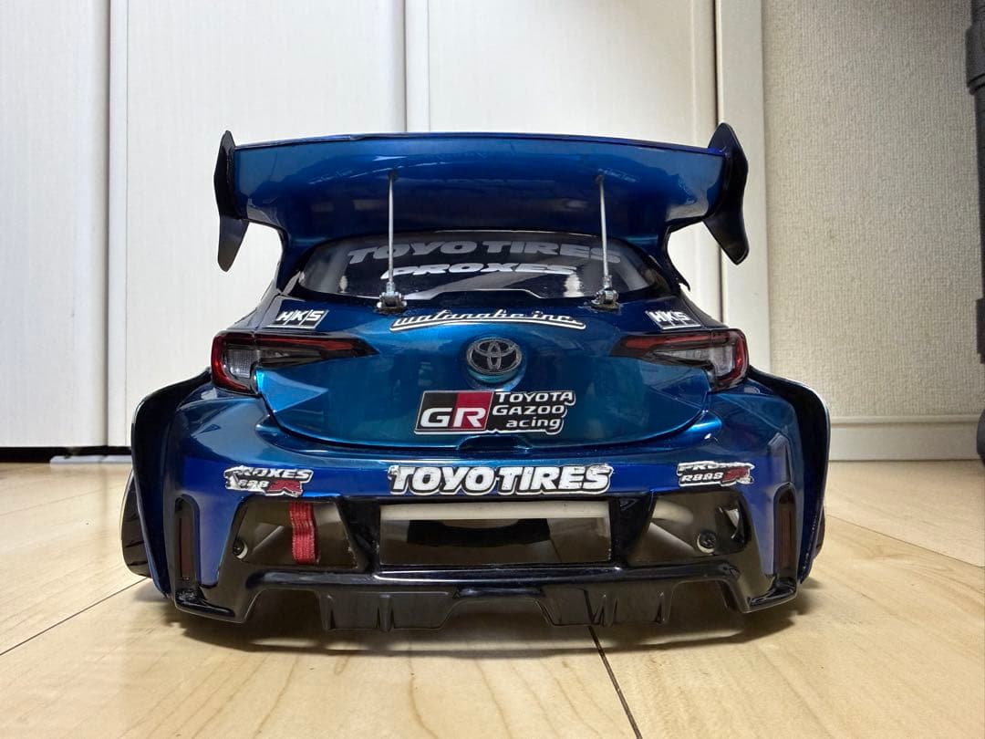 アディクション　GRカローラ　toyotires 松山北斗選手仕様
