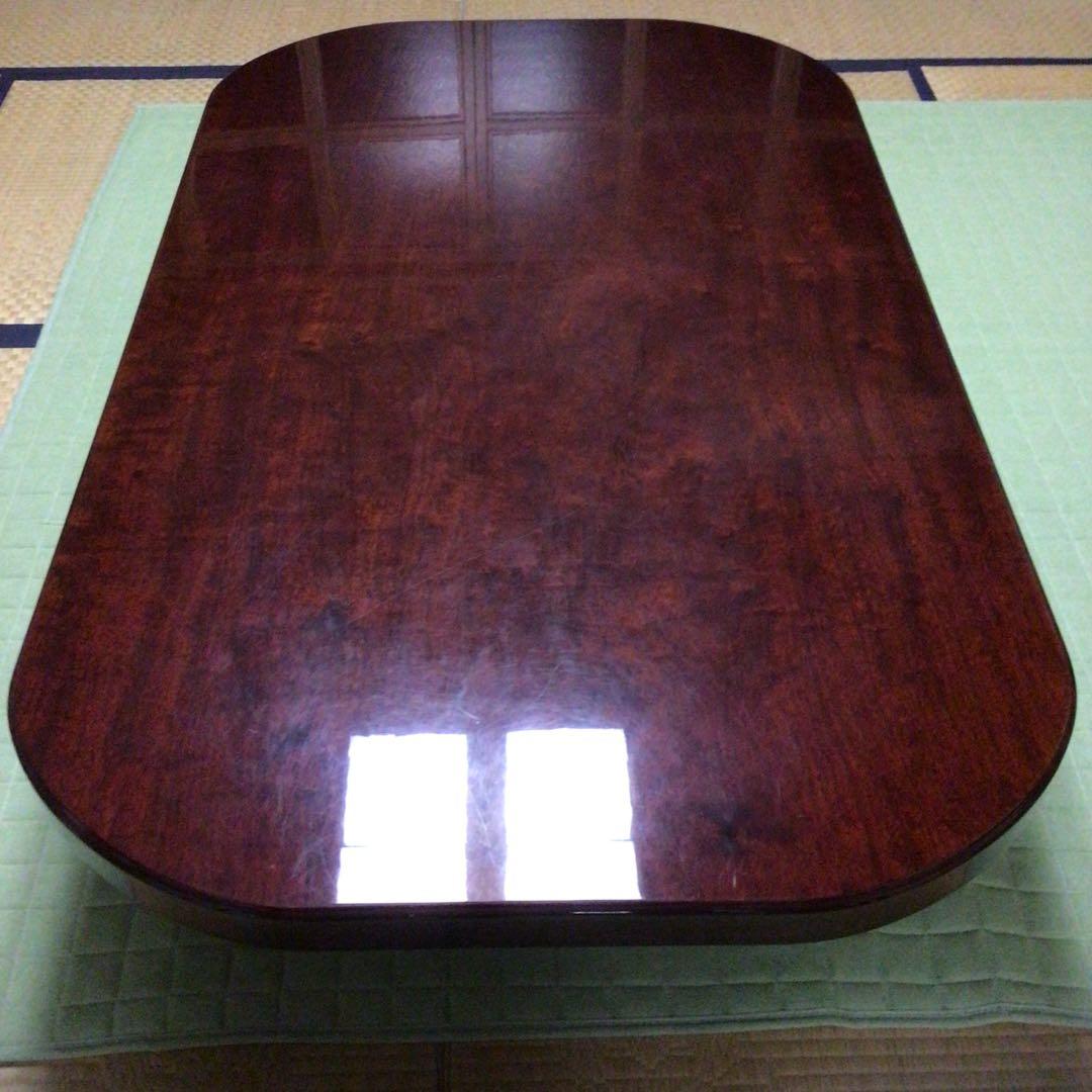 一枚板　希少　花梨　座卓 角丸長方形