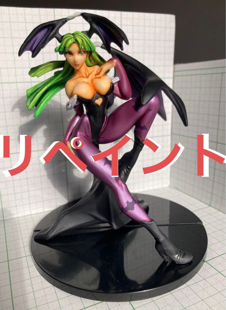 リペイント モリガン ヴァンパイア 格ゲー トレーディング フィギュア