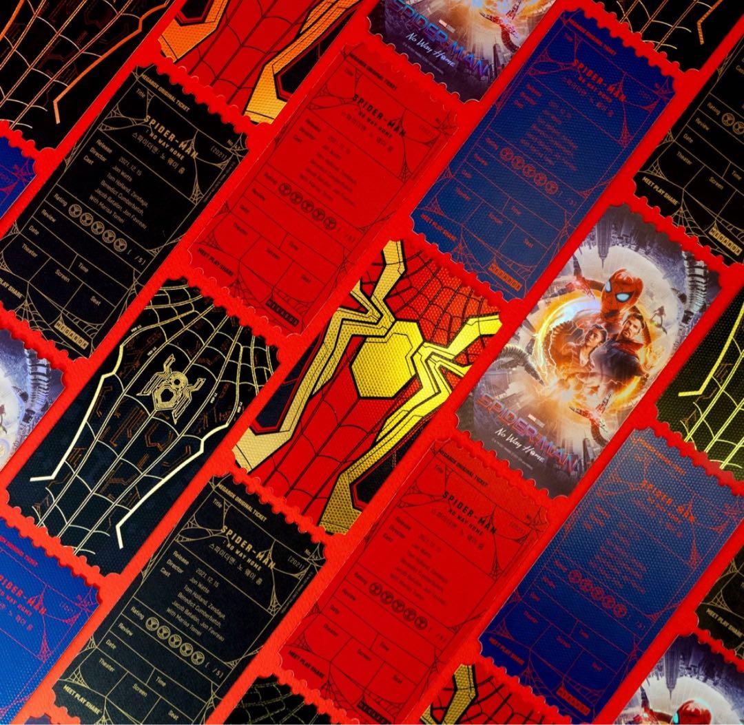 スパイダーマン NO WAY  入場特典 オリジナルチケット３枚セット