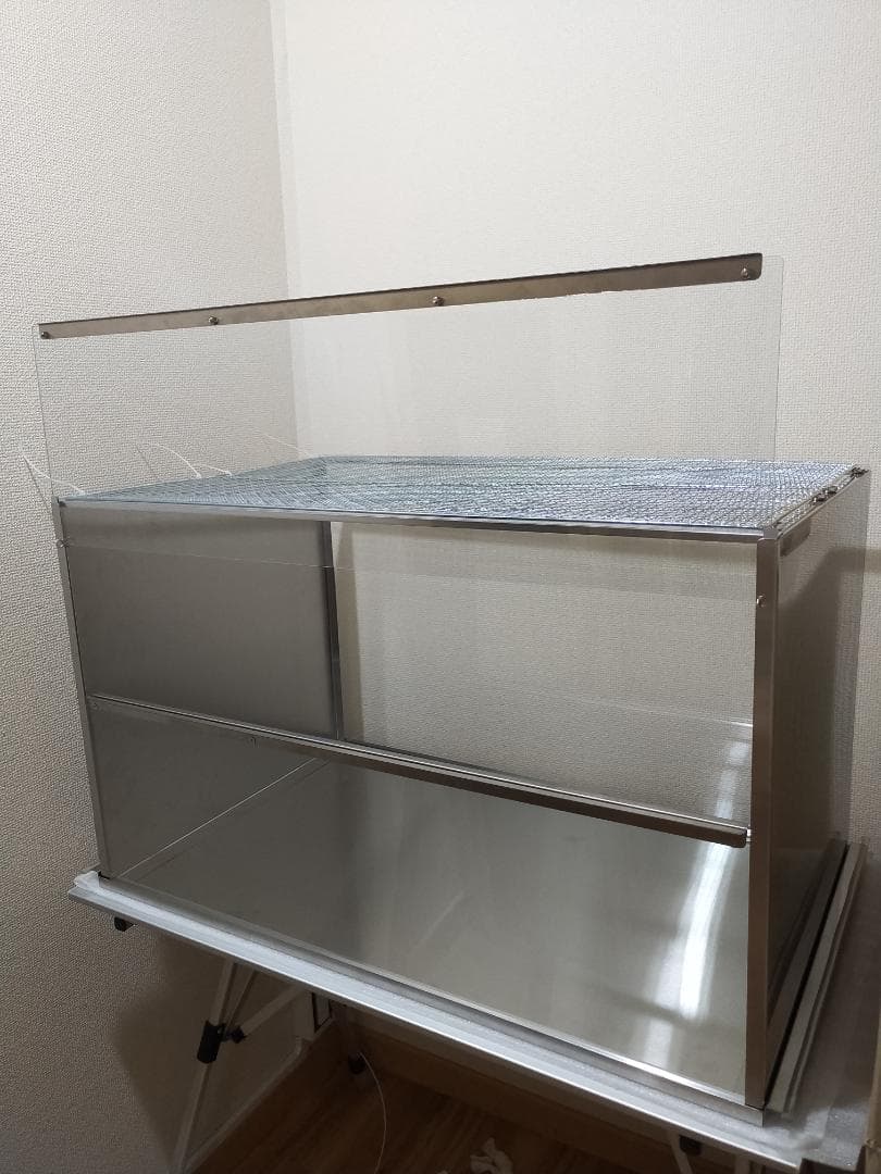 ハリネズミにおすすめ 小動物用アクリル板大型ケージ