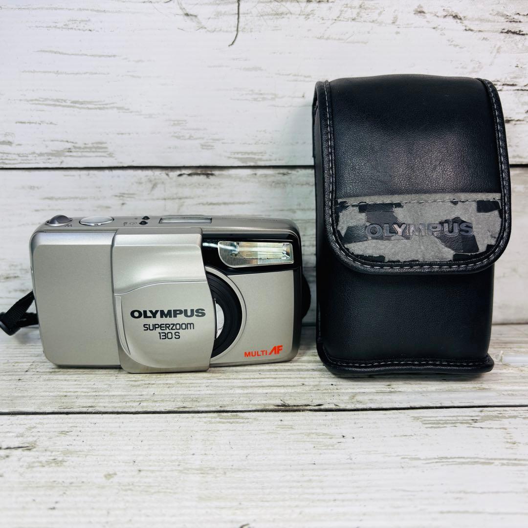 【動作良好】OLYMPUS フィルムカメラ SUPER ZOOM 130S