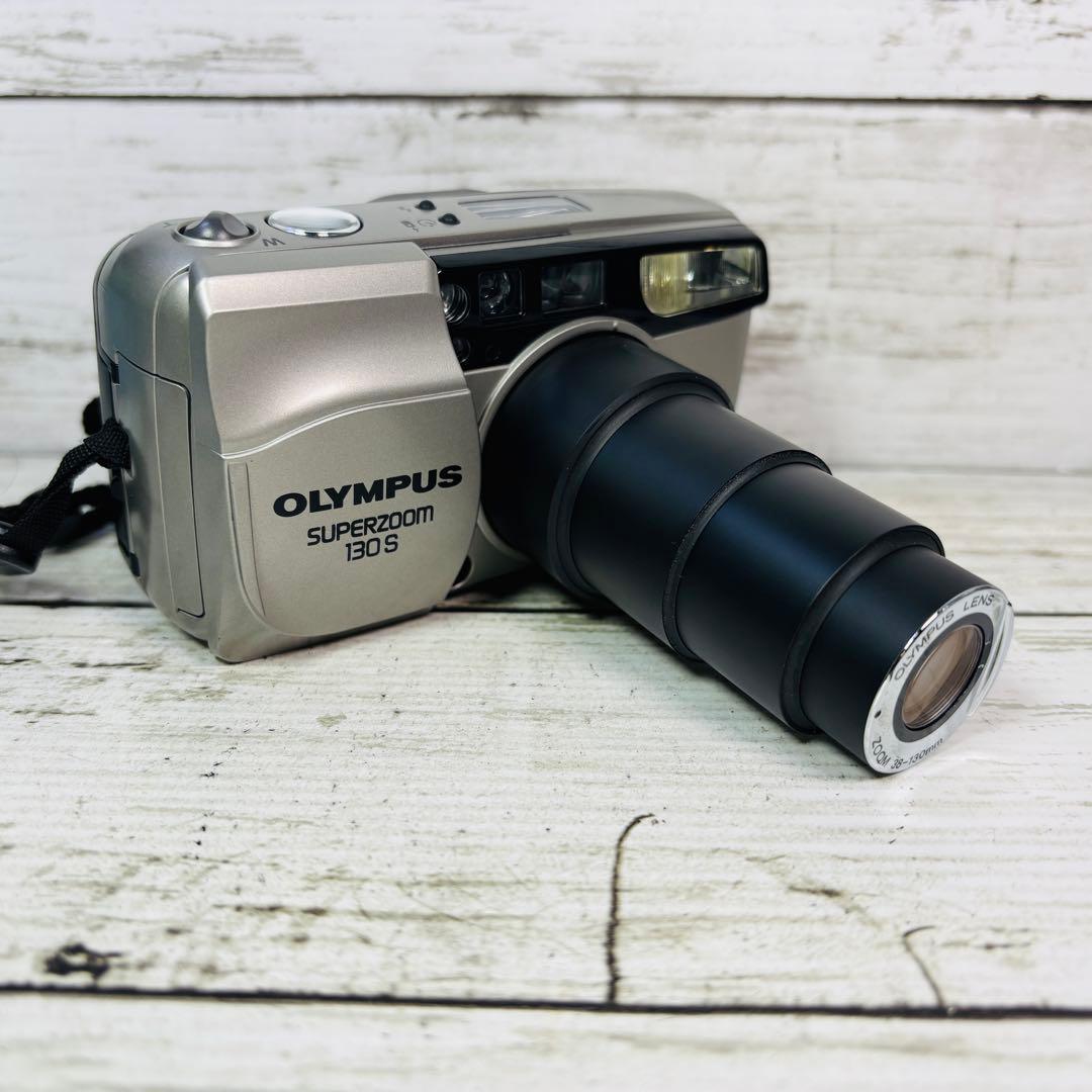 【動作良好】OLYMPUS フィルムカメラ SUPER ZOOM 130S
