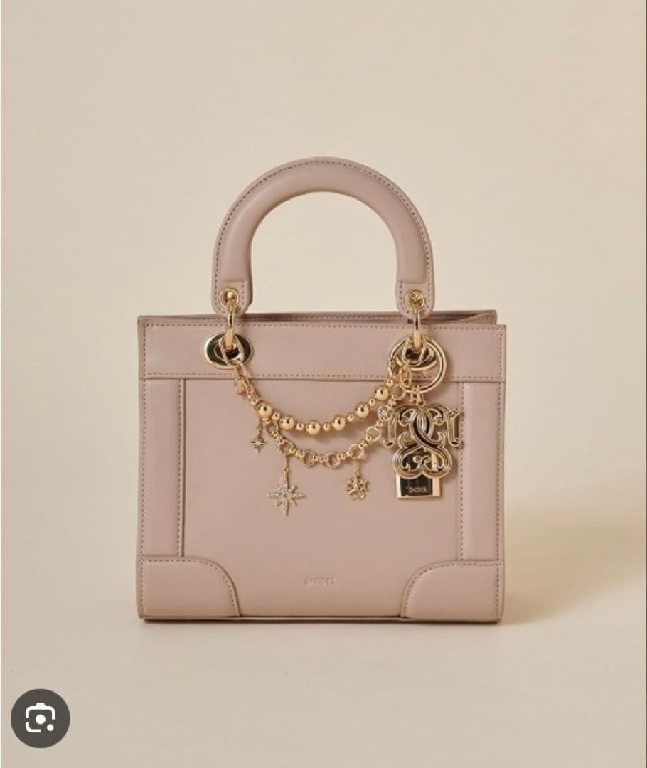 SNIDEL スナイデル パフ ハンドルバッグ