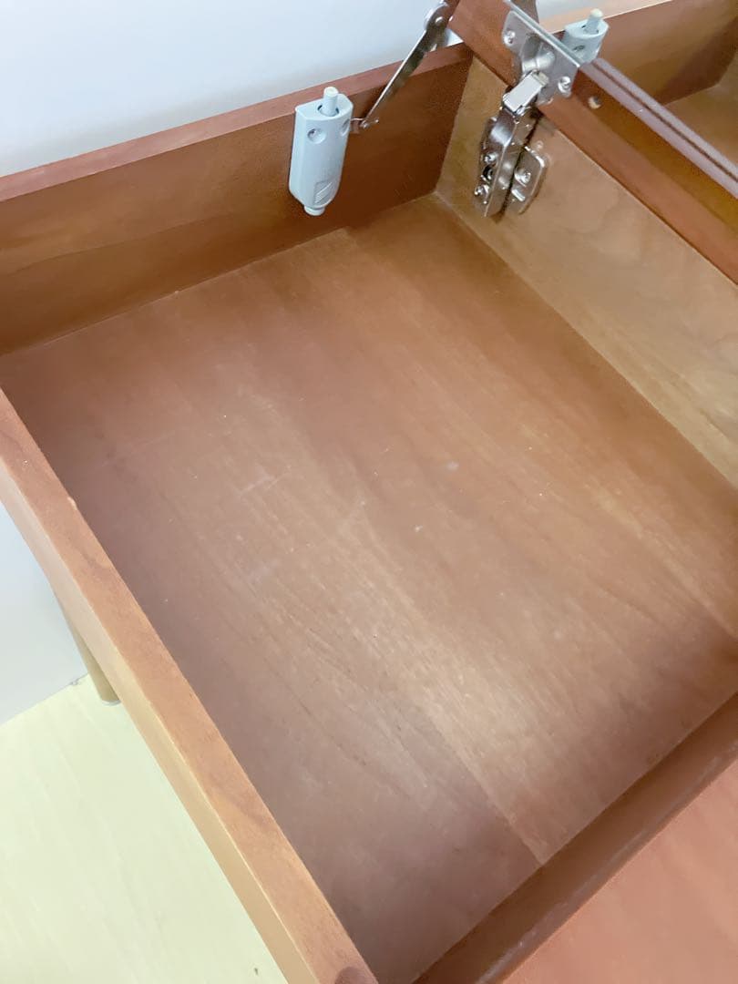 ウォールナット　ドレッサー＆チェア　コスメワゴン　デスク　チェア