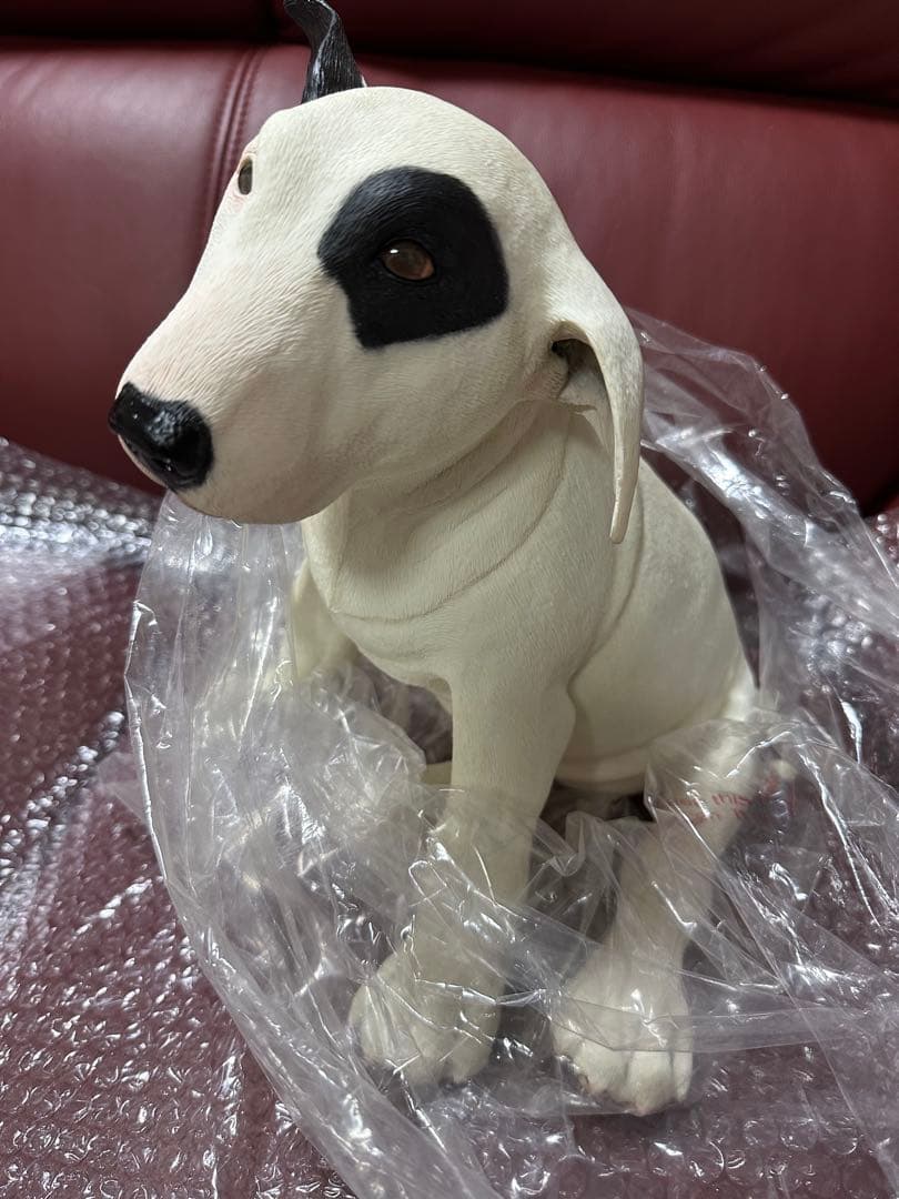 新品！ブルテリア　犬　置物　オブジェ