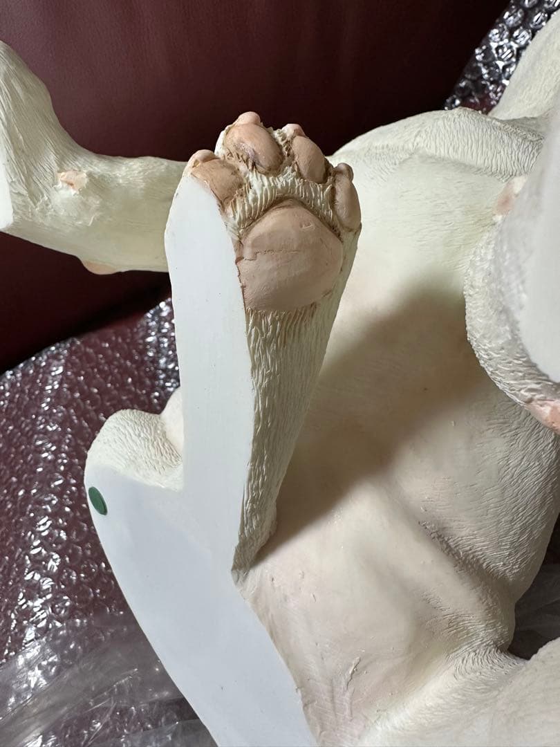 新品！ブルテリア　犬　置物　オブジェ