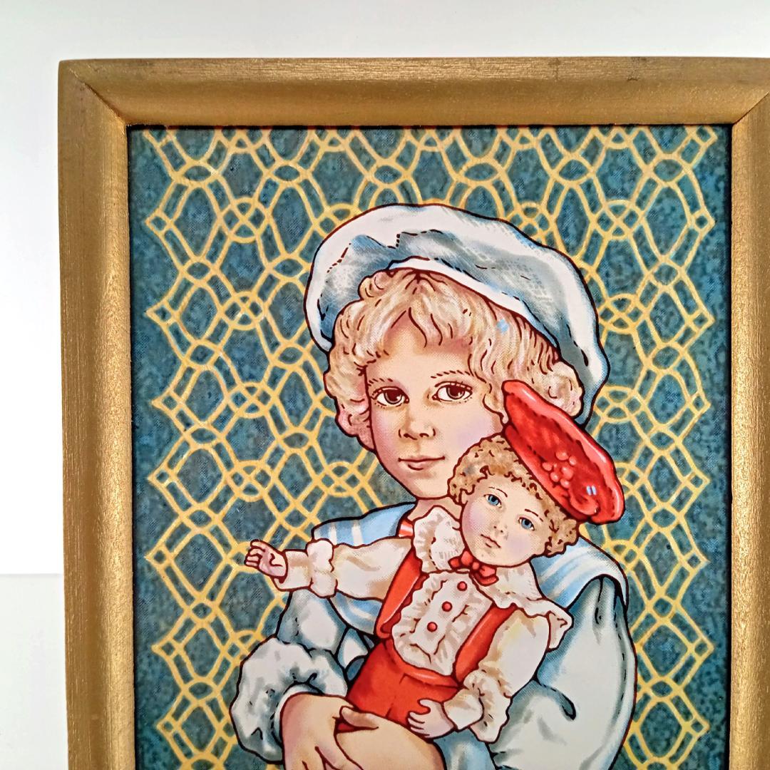 ジャン・ハガラ ステンドグラス 少年とお人形 ステファン グラスマスターズ社