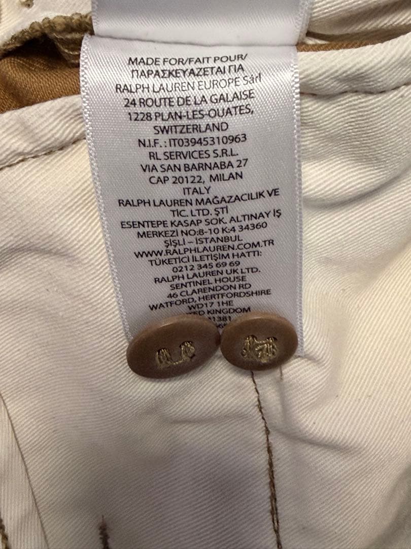 RRL ダブルアールエル チノパン コットンフィールド 30インチ【最終価格】