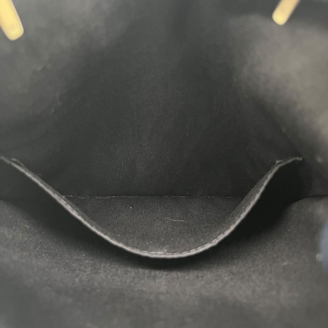 極美品✨未使用級　印傳屋　合切袋（大）　信玄袋　巾着　小桜柄　鹿革　濃紺　赤