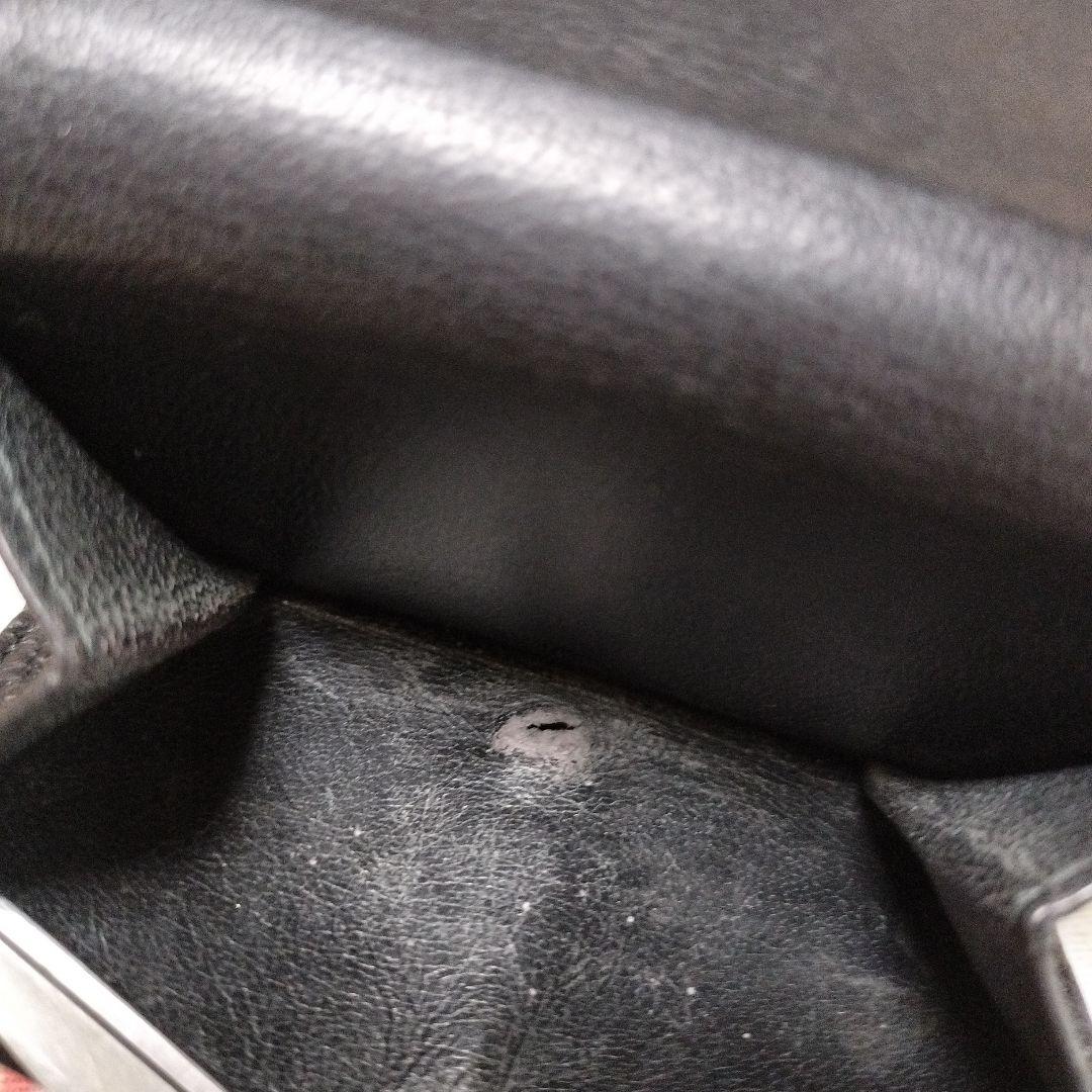 バレンシアガ 三つ折りコンパクト財布 ミニ財布 黒