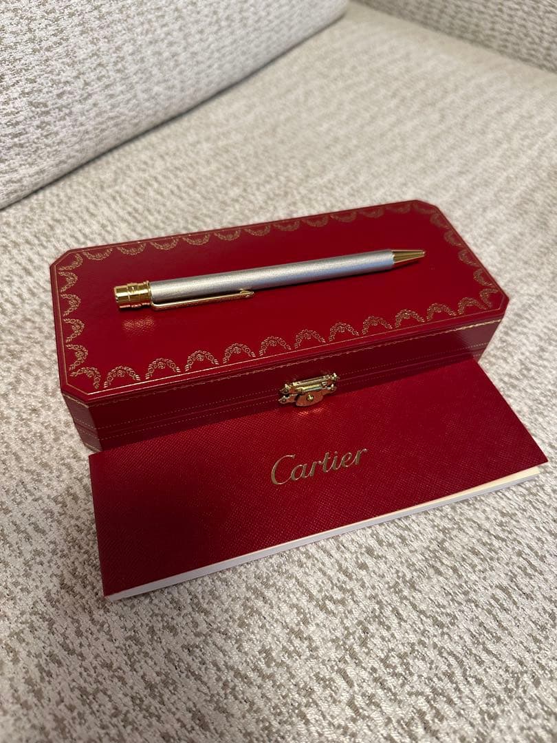【美品】箱&説明書付 カルティエ　ボールペン　ST150192