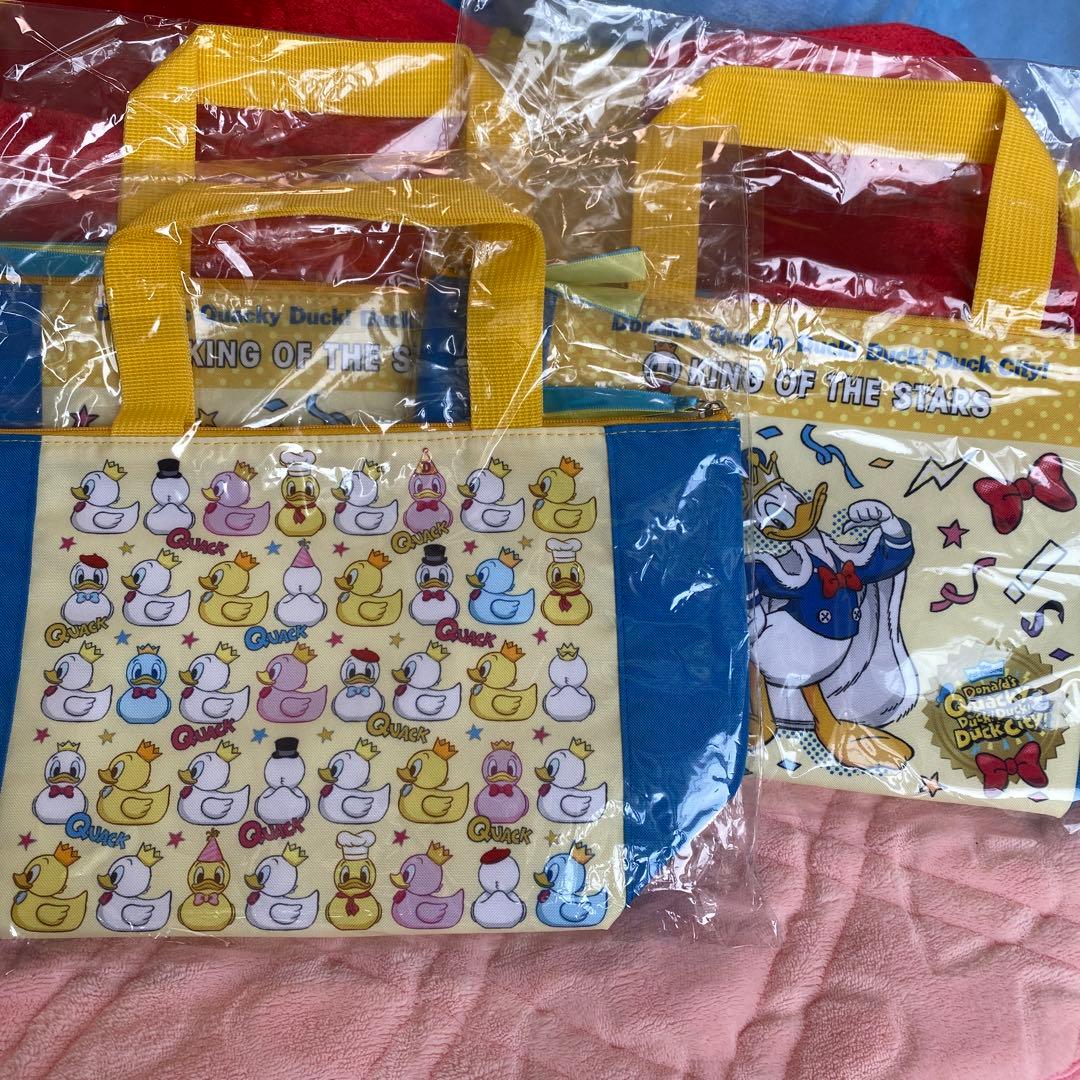 ディズニーランド限定　ドナルドダック ランチバッグプレート　スナックケース