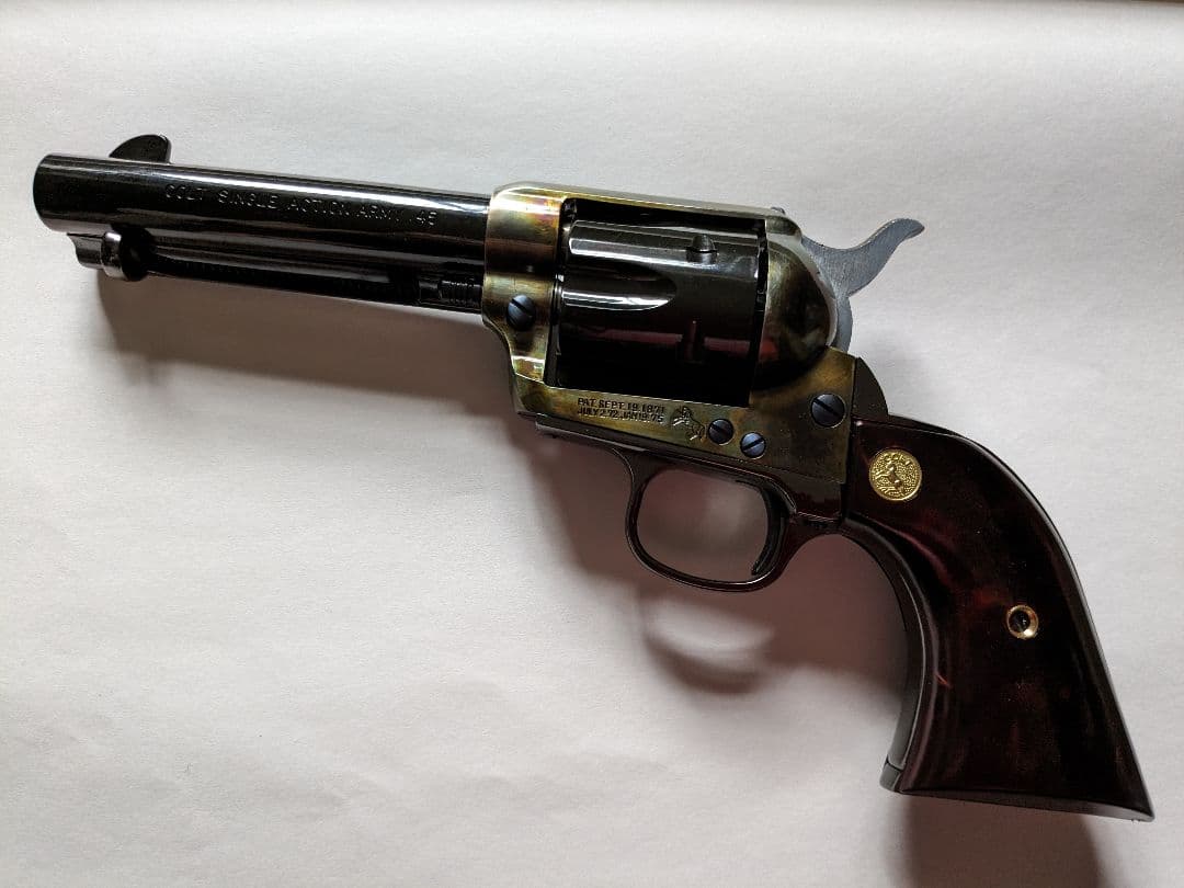 パ*★様 ハートフォード SAA シングルアクションアーミー メッキケースハード