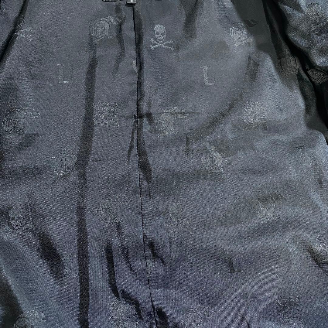 希少⭐︎ラブレス ラムスキン 羊革シングルライダースジャケット 裏地モノグラム