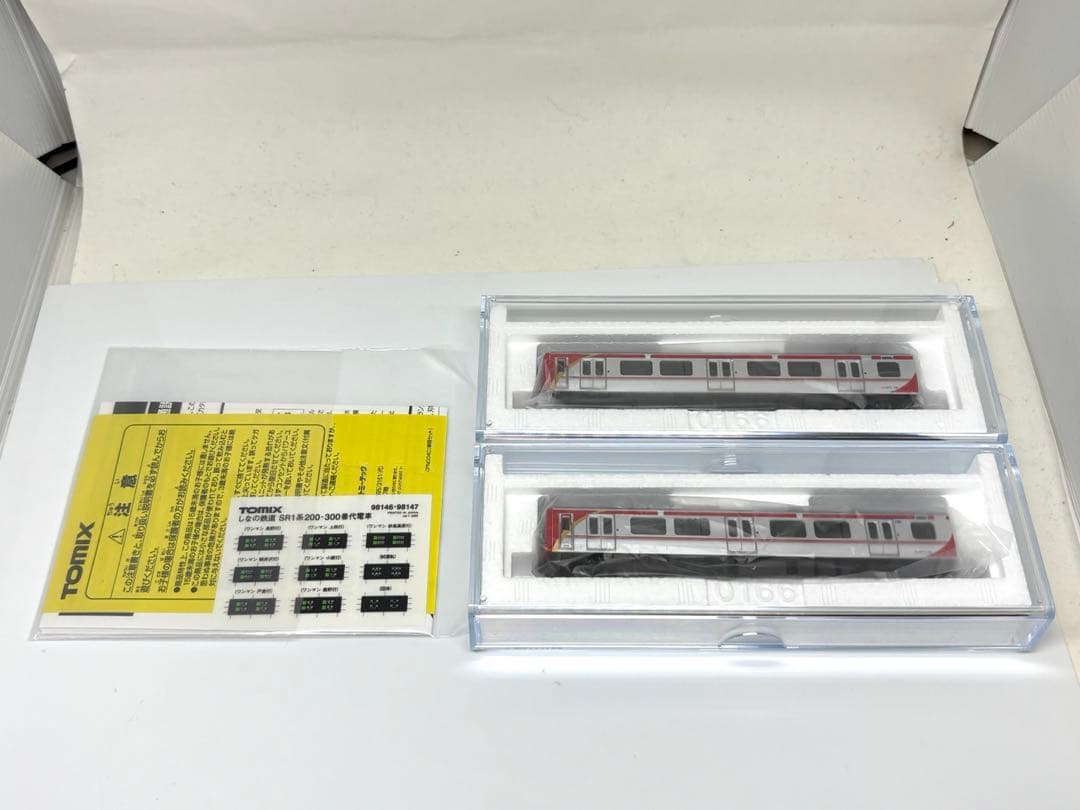 美品！ TOMIX 98147 しなの鉄道 SR1系300番代 インレタ貼付済