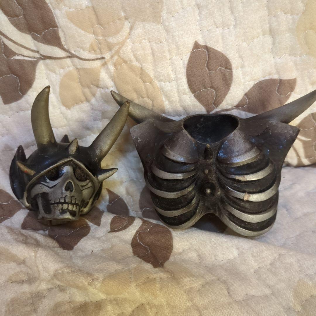 変身サイボーグ1号、キングワルダー1世 パープル 当時物