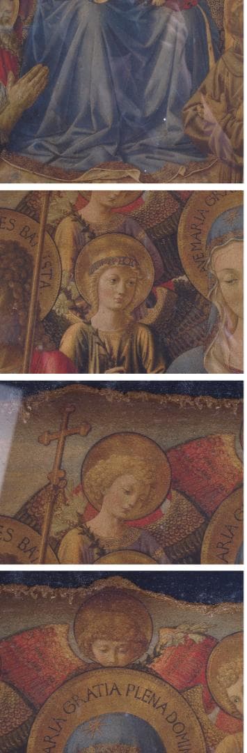 骨董市掘り出し品唐時代　敦煌莫高窟壁画 彩絵　人物像I1636A10-4