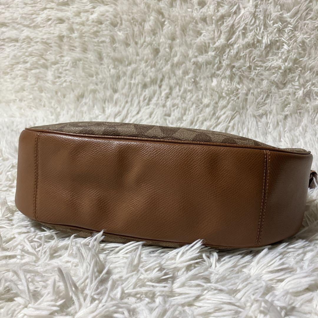 美品【COACH】コーチ シグネチャー 2WAY ショルダー　ハンドバッグ