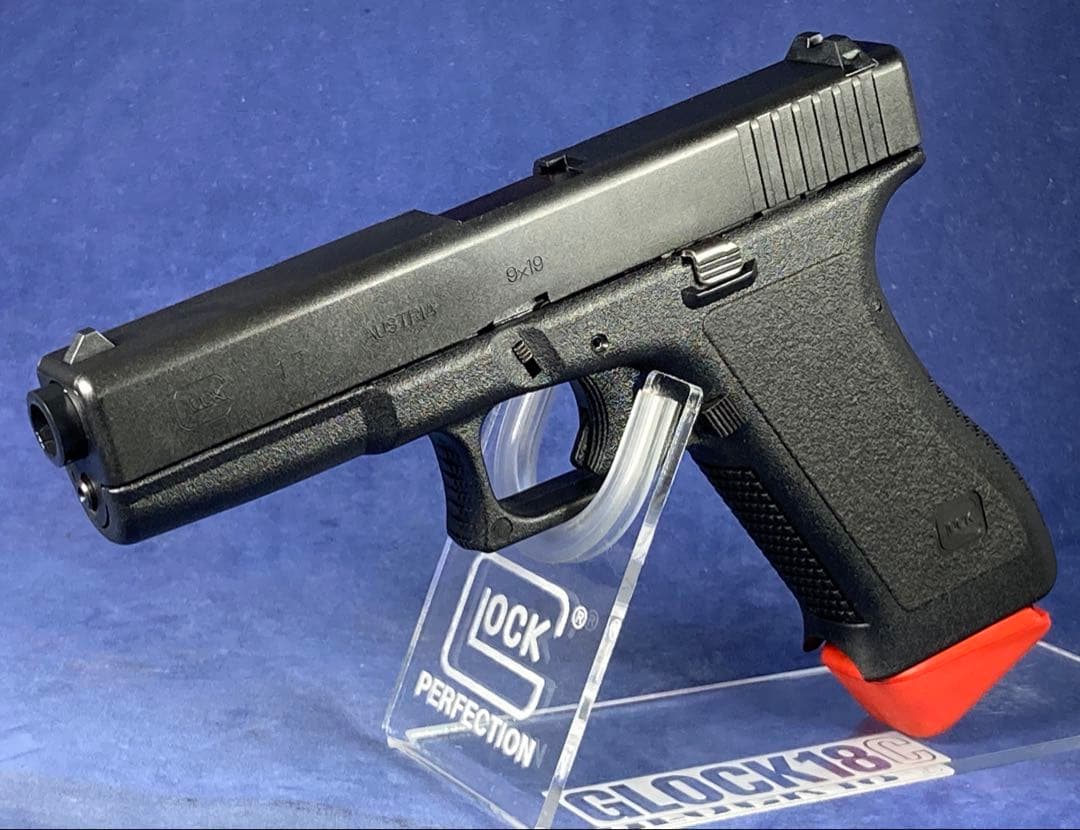 MGC グロック17後期型　ガスブローバック　美品　稀少カスタムパーツ付