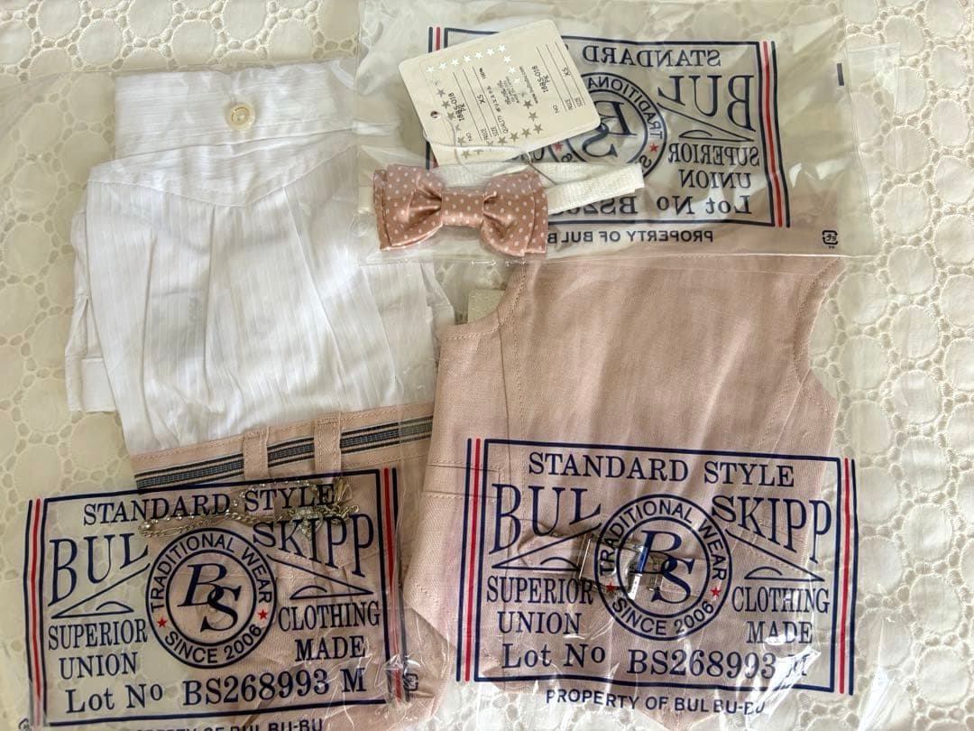 お値下げ♡新品タグ付♡ ブルブブbulbubu♡パンツスーツ3点セット♡XS