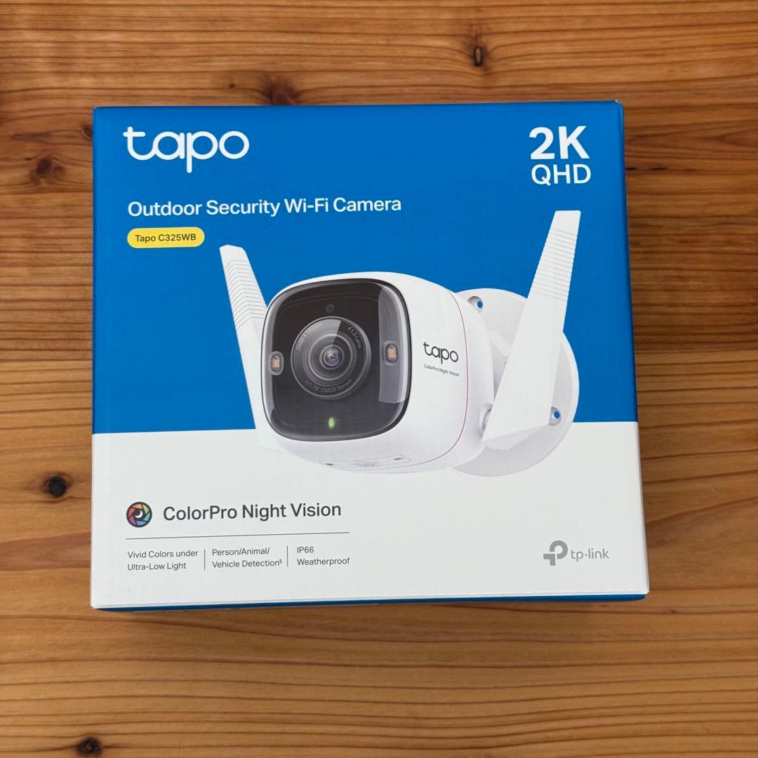 Tapo tp-link C325WB タポ防犯カメラ