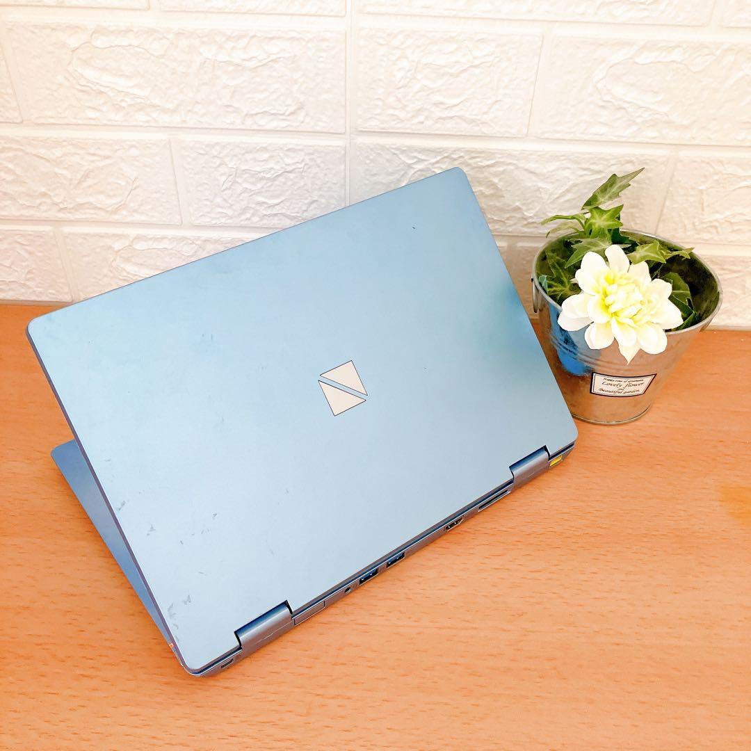 小型軽量・爆速SSD・初心者OK！Windows11青ブルーノートパソコン☆