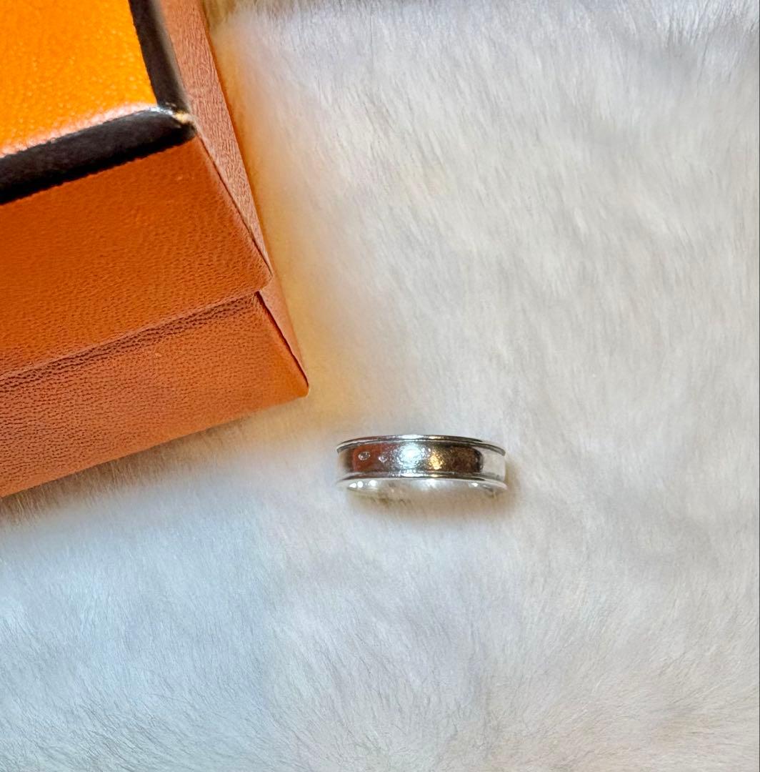 HERMES　サンチュール リング SV925/K18YG