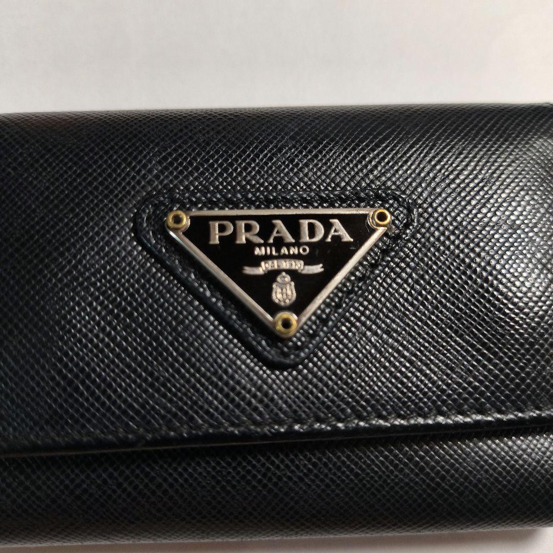 限界高校生　PRADA ブラック 6連キーケース