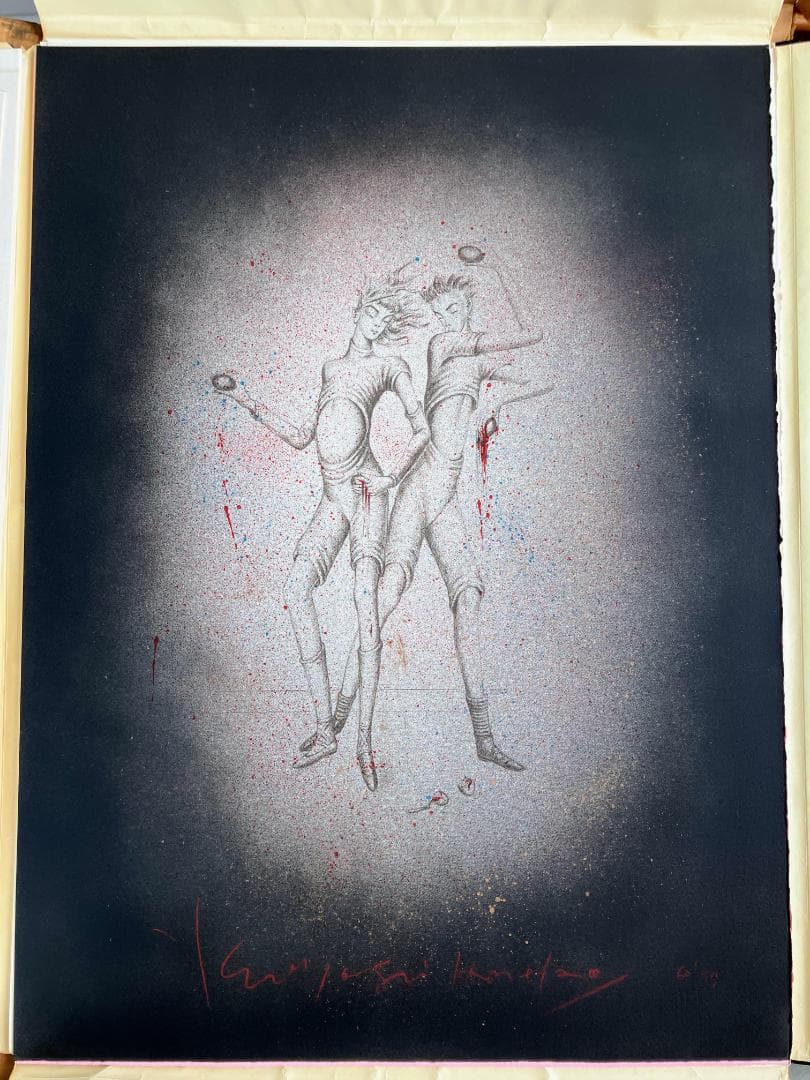 金子国義　金子國義版画集　アリスの夢 25作品フルセット　サイン入り 角川書店