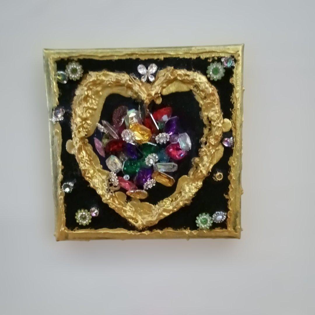 壁掛けアート　ハートアートシリーズ二枚セット割引き価格