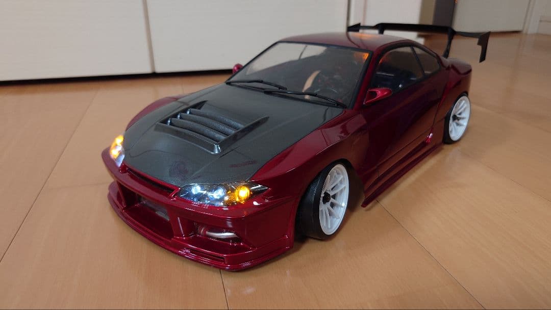 風間オートS15シルビアボディのみスーパーマリオ