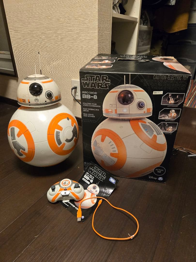 STAR WARS ヒーロードロイドBB-8 リモコン付き