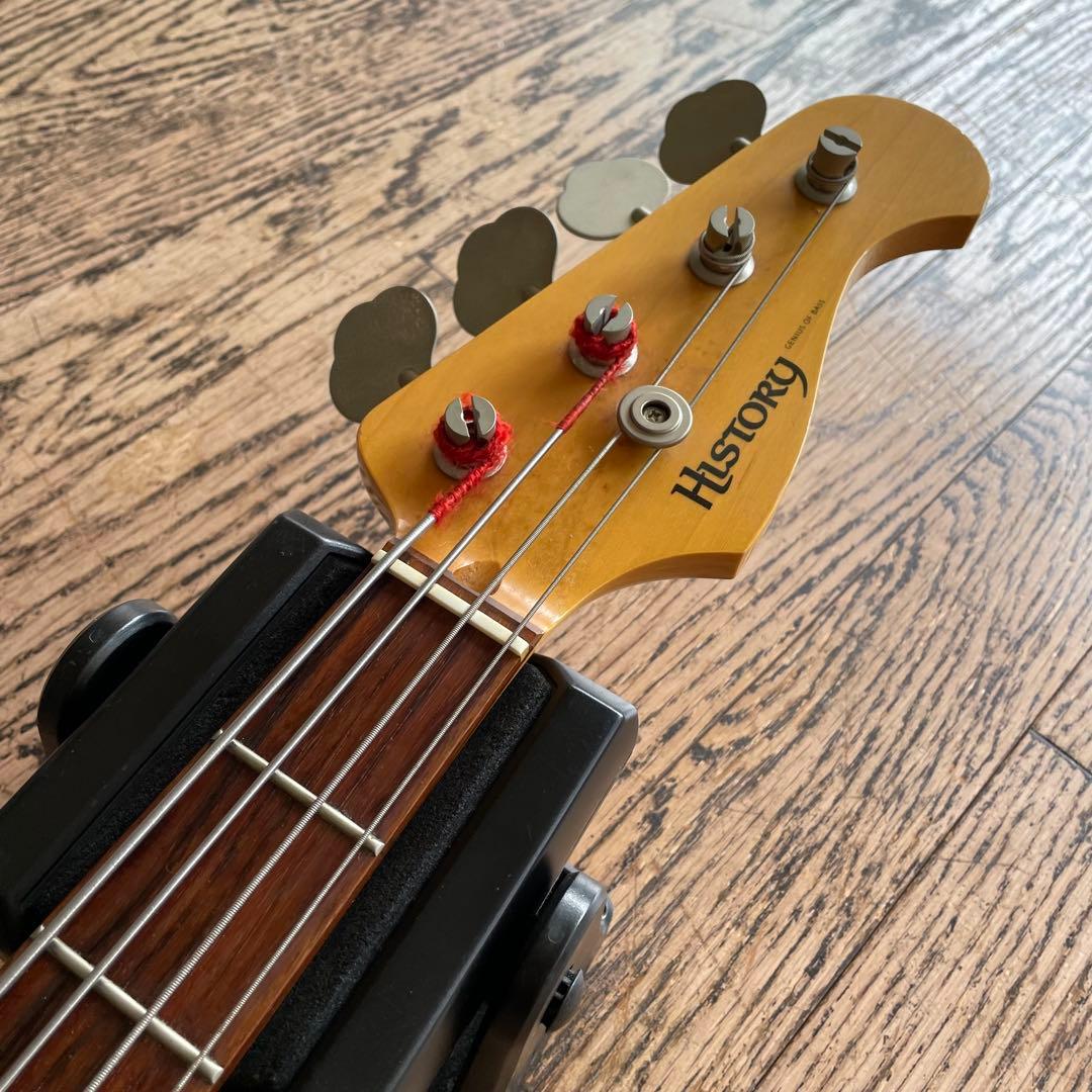 History ヒストリー エレキベース SZP-1 PB ホワイト 白