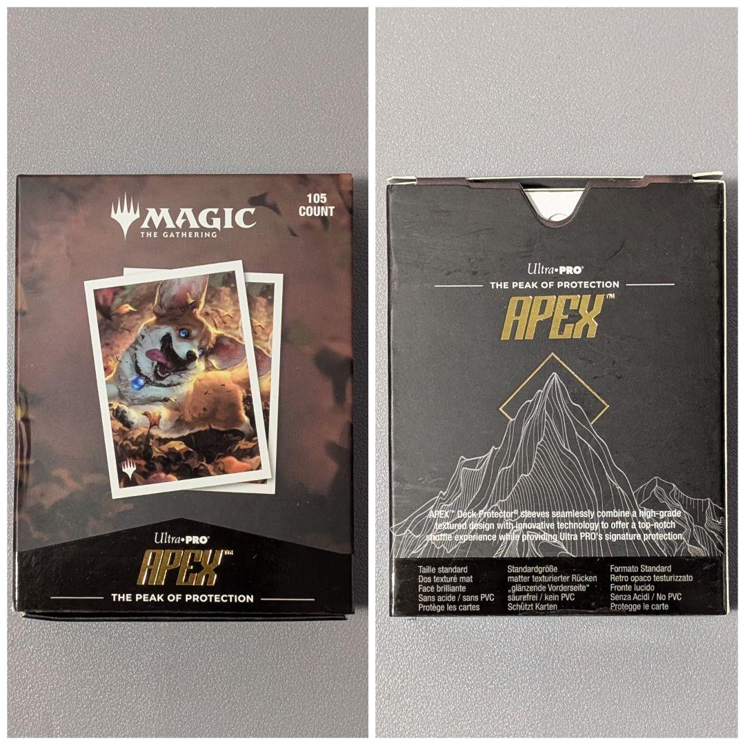 【未使用】溌剌の牧羊犬、フィリア　APEXスリーブ　105枚