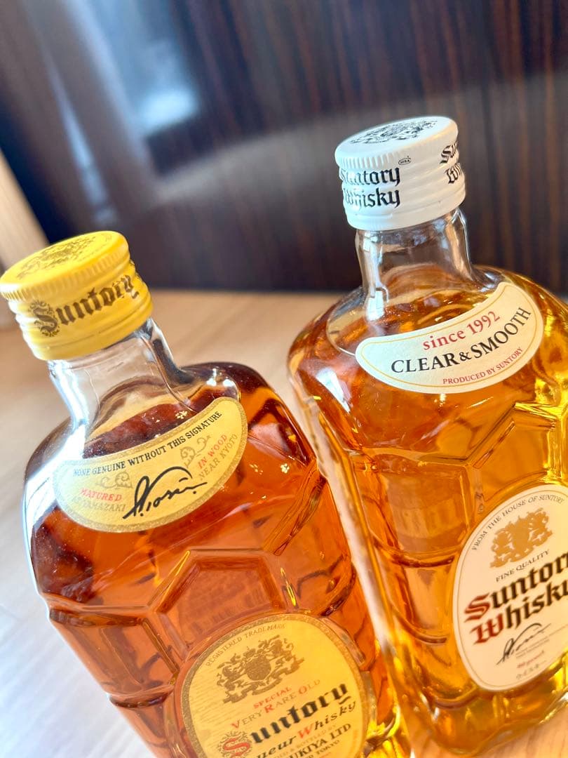 【角瓶復刻版&白角】サントリーウイスキー 2本セット