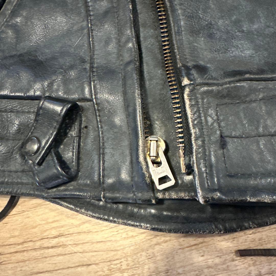 vanson バンソン　メンズ　ビンテージ　レザーライダースジャケット