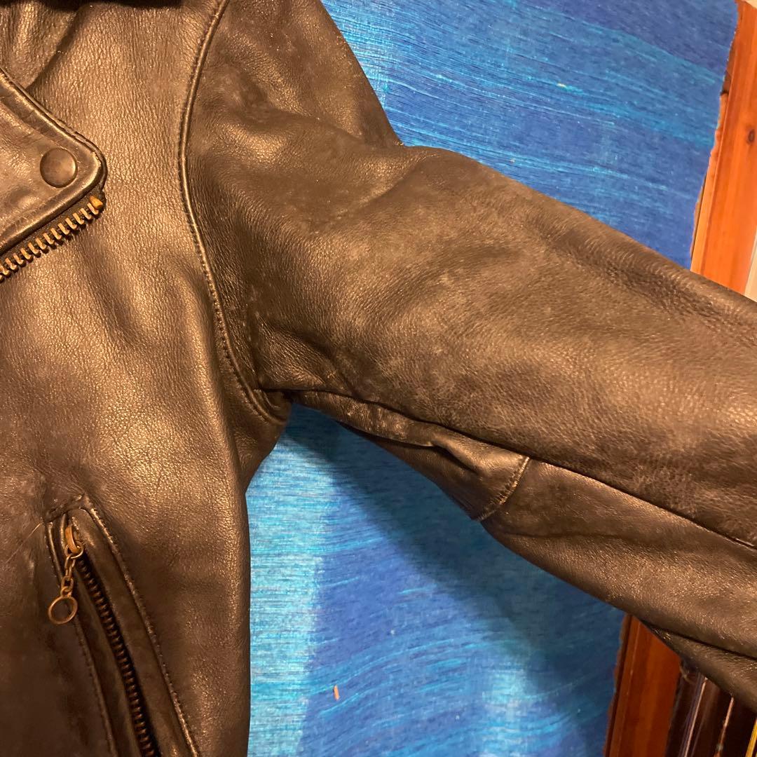 vanson バンソン　メンズ　ビンテージ　レザーライダースジャケット