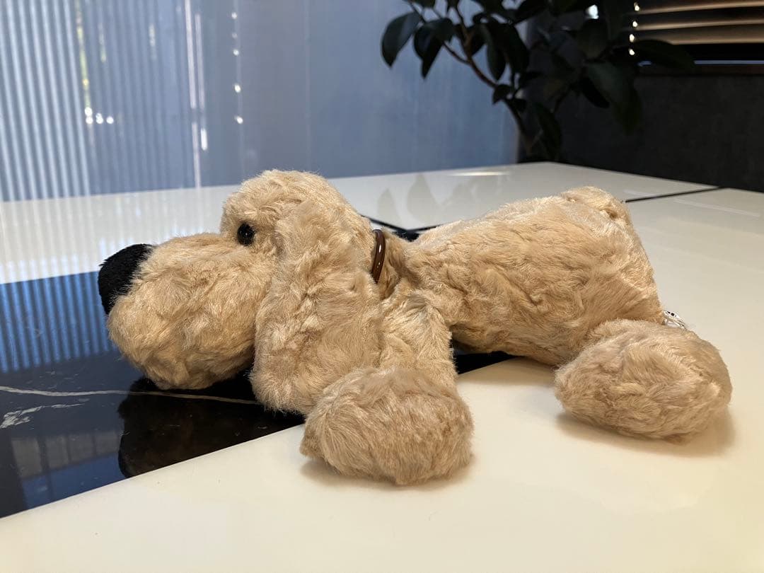 ★保留中★【新品未使用・ラスト１匹・日本製】子犬のるーくMサイズ　モカ