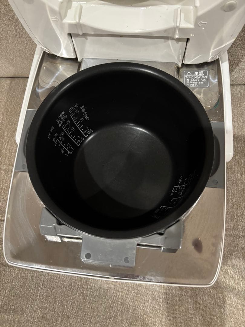 象印 炎舞炊き 圧力IH炊飯ジャーNW-LA10 2020年製 【内蓋なし】