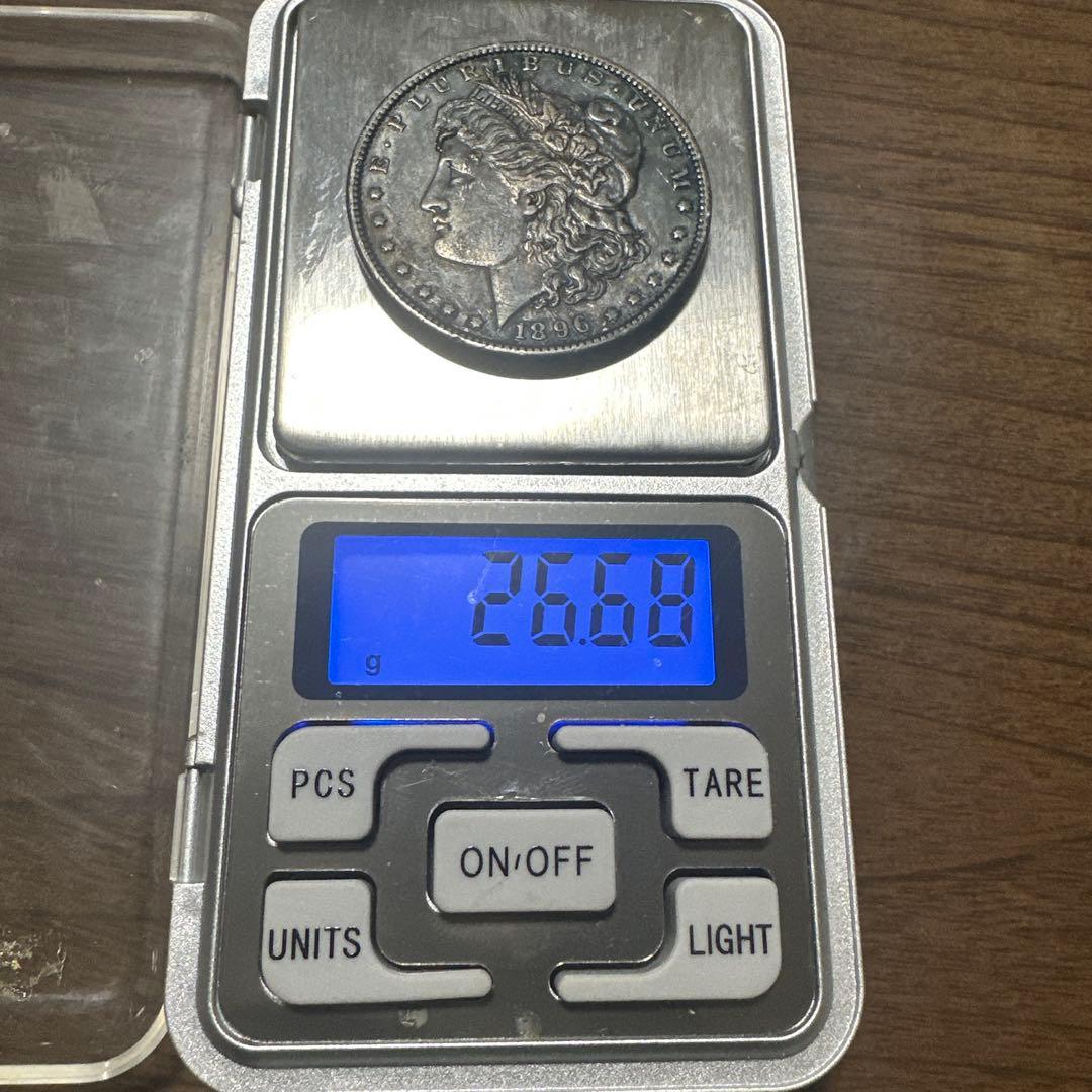 アメリカMorgan Silver Dollar 1896