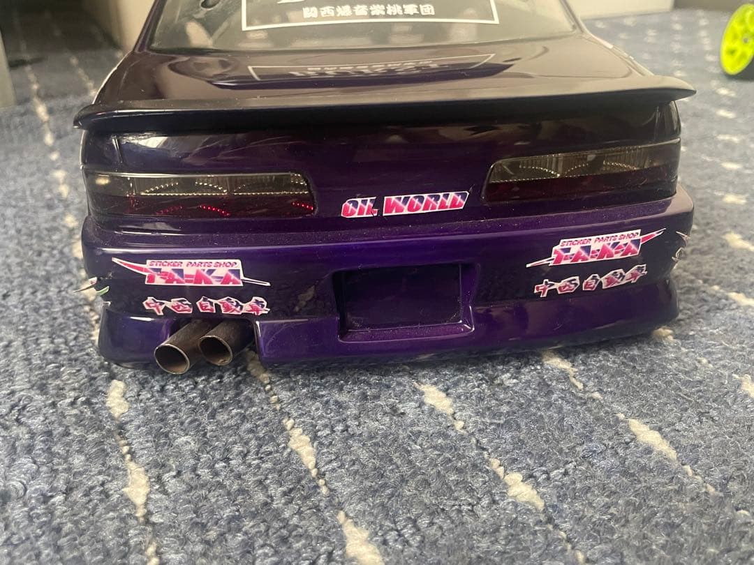 ラジコンボディ S13 シルビア 中村直樹仕様