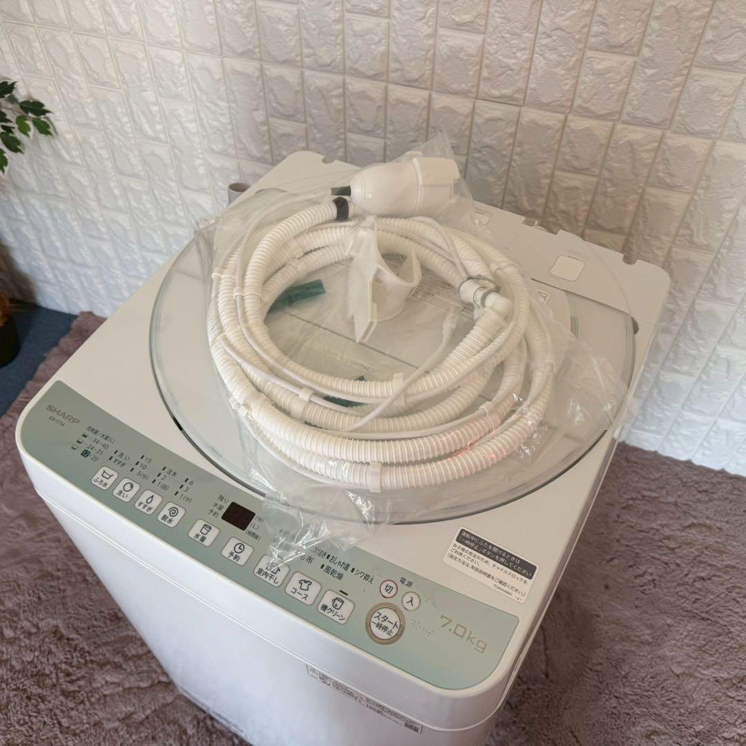 都内23区配送無料✨家電3点セット　シャープ　冷蔵庫　洗濯機　オーブンレンジ