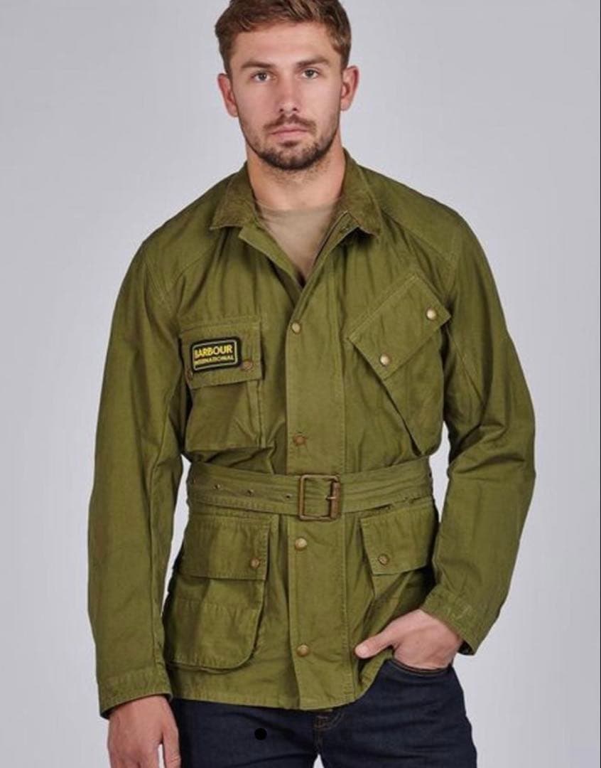 Barbour International A7 サマーウォッシュド ジャケット